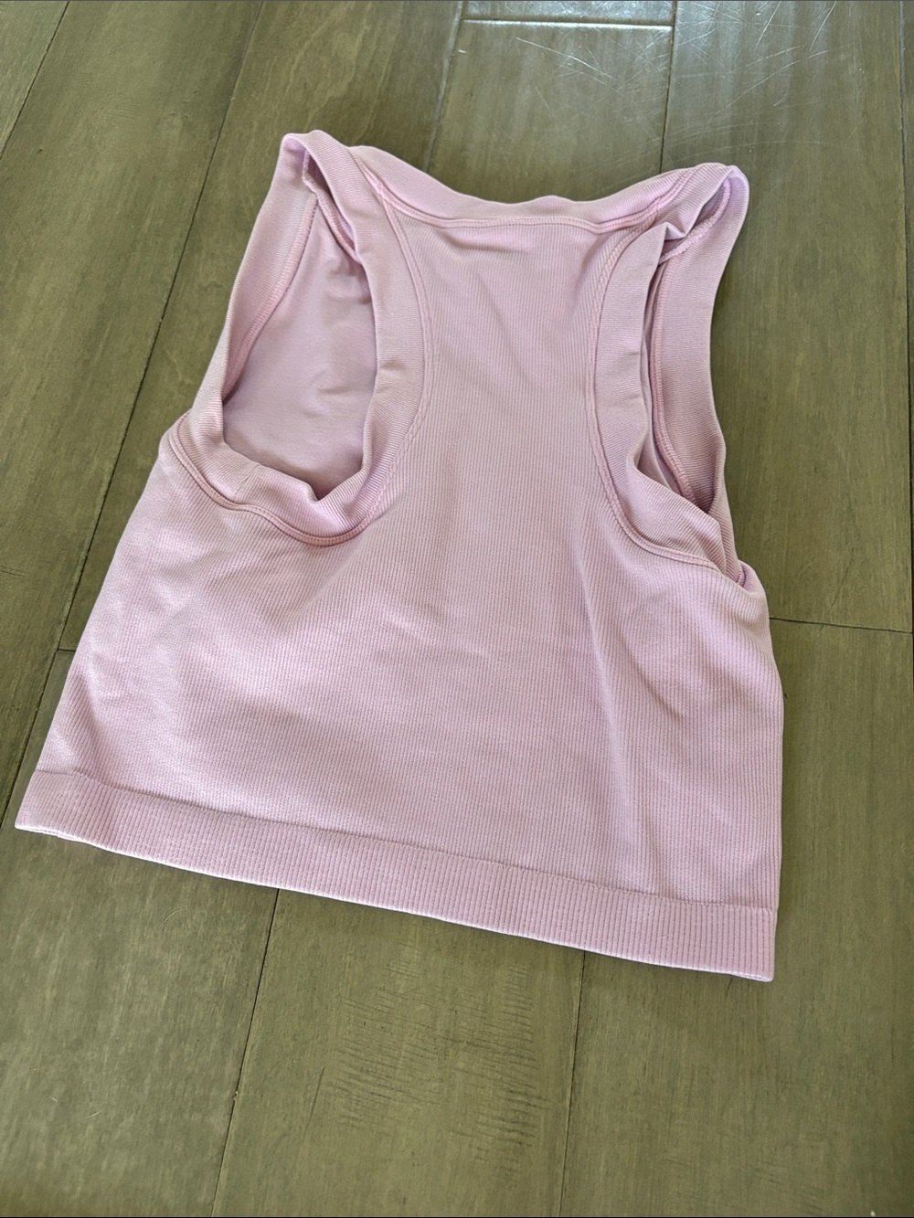 JoyLab Pink Ribbed Tank Top - Picture 2 of 2